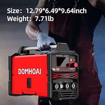 MIG Welder 110V, 135A Flux Core MIG Welder/Lift TIG/Stick 3